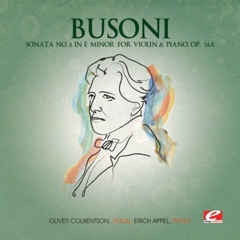 Busoni - Sonata 2 in E minor Music CD