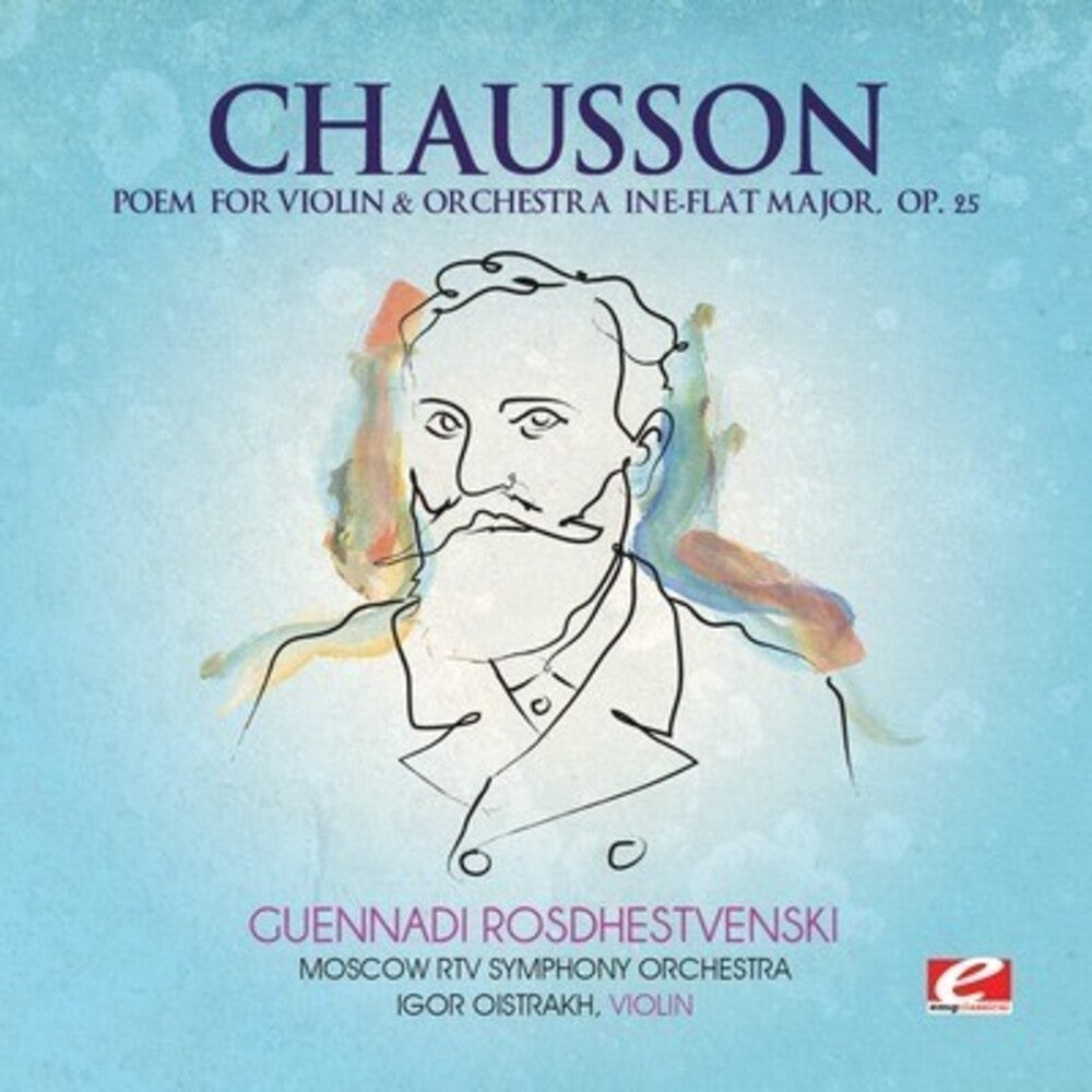 Chausson - Poem Violin & Orchestra in E-Flat Major Music CD