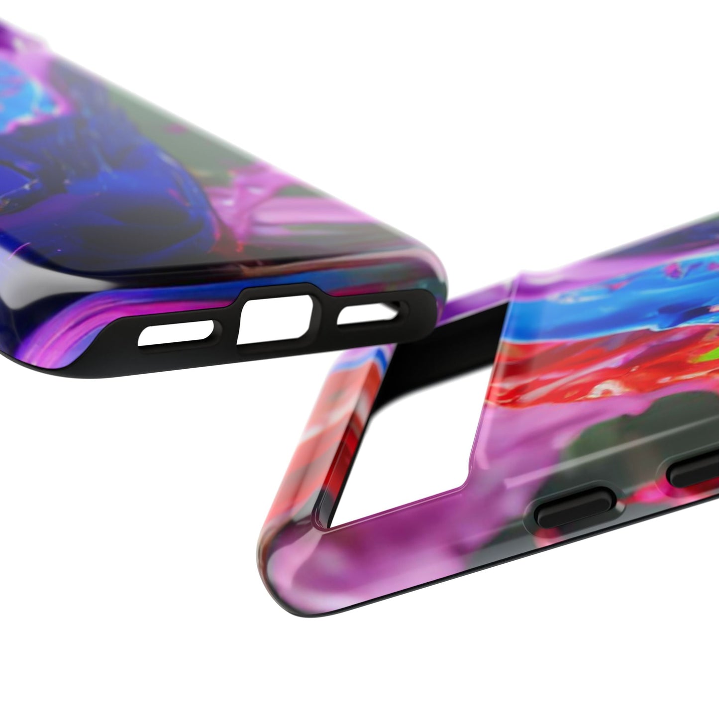 Vibrant Color Splash Tough Phone Case