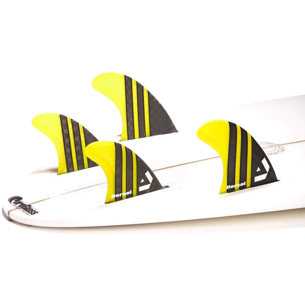 DORSAL Surfboard Fins Quad 4 Set Future Compatible
