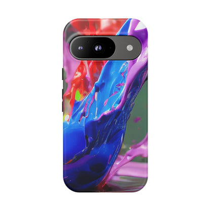 Vibrant Color Splash Tough Phone Case