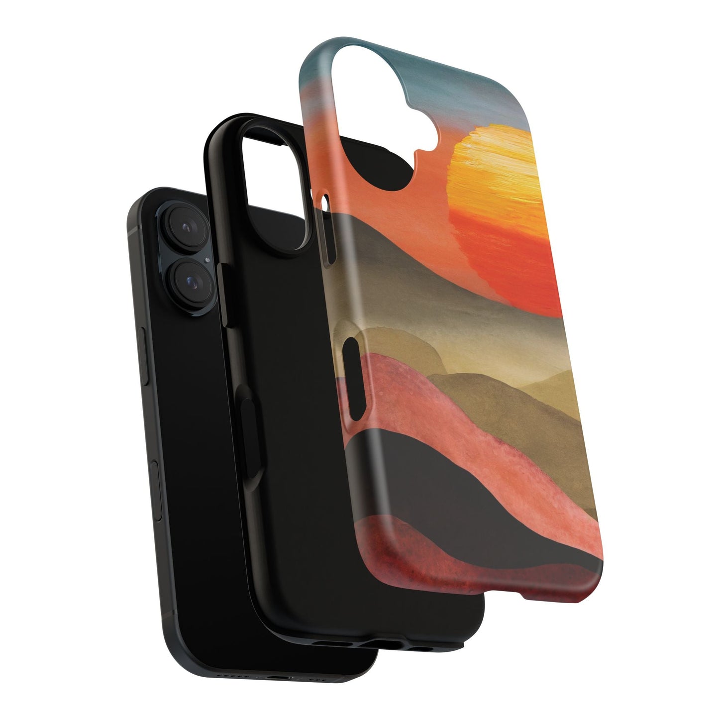 Artistic Sunset Tough Phone Case