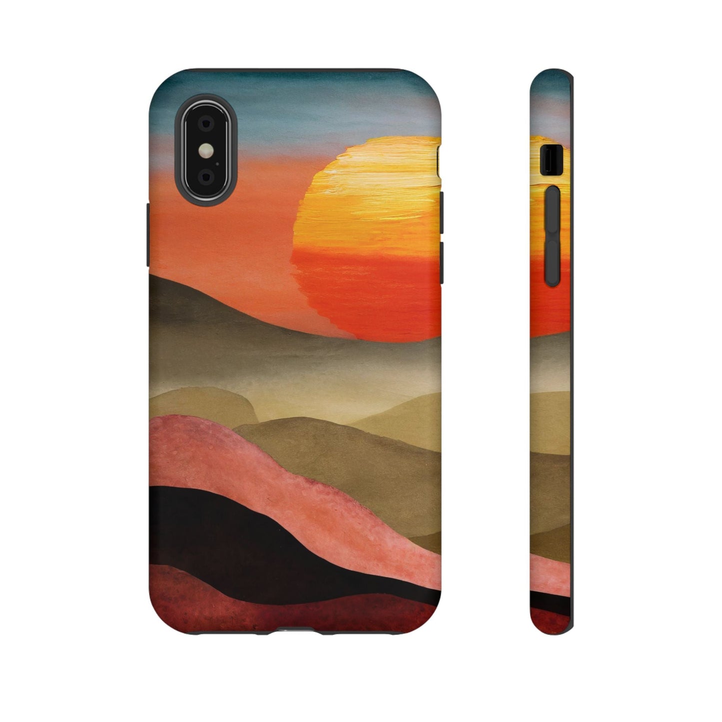 Artistic Sunset Tough Phone Case