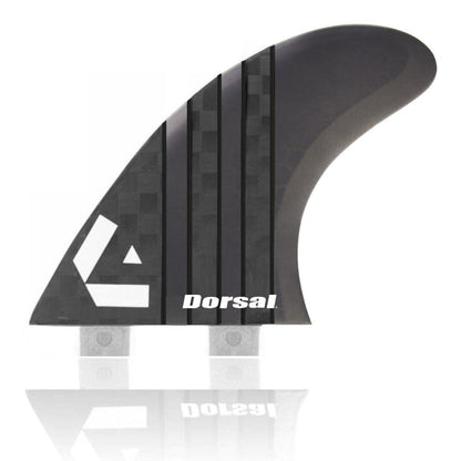 DORSAL Surfboard Fins Thruster 3 Set FCS Compatible