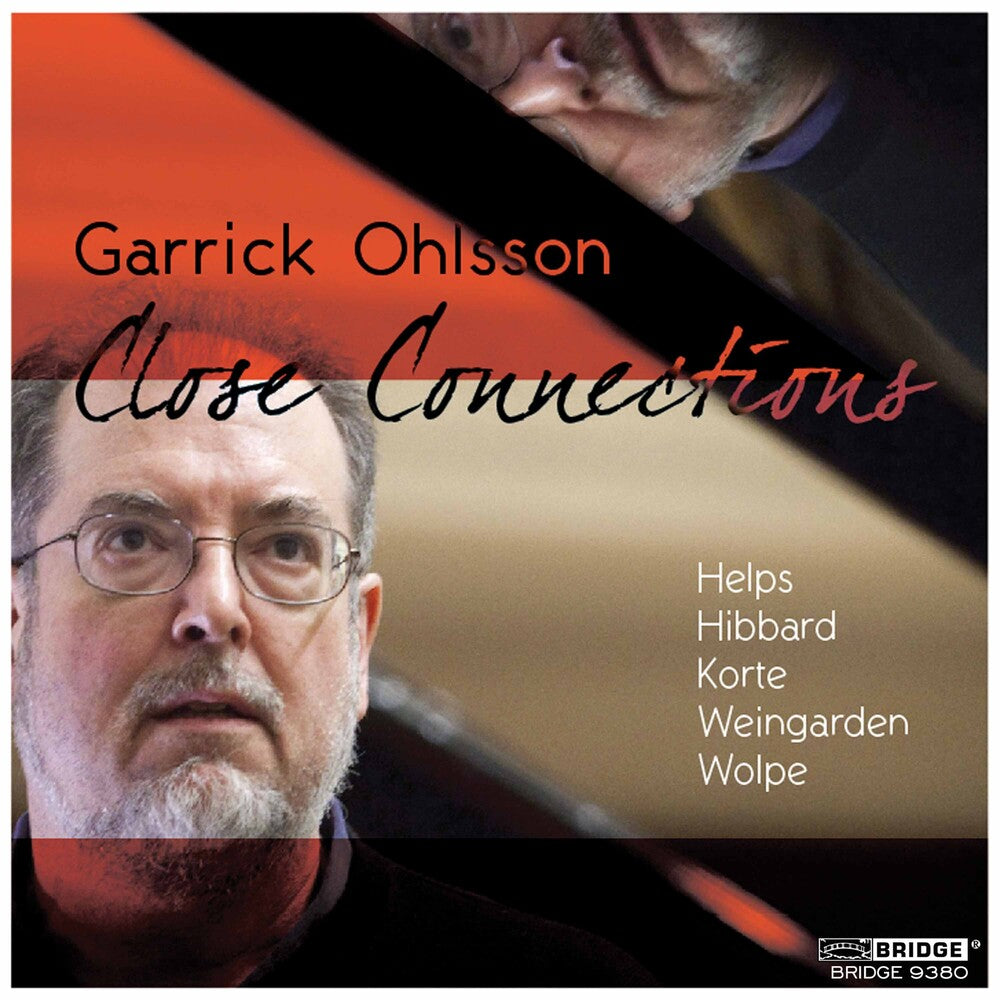 GARRICK OHLSSON - Close Connections [CD]