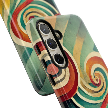 Colorful Swirl Tough Phone Case