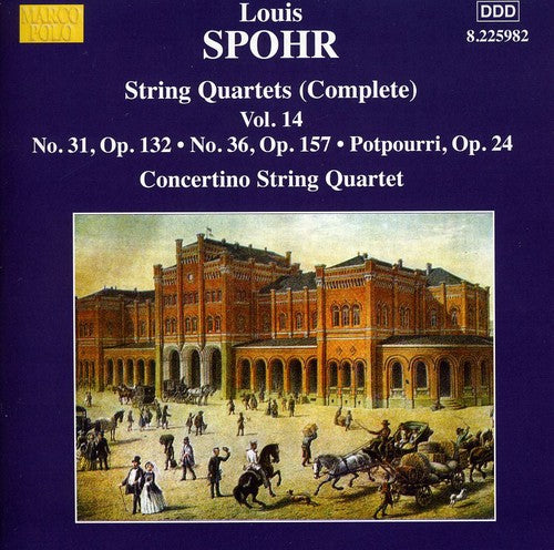 Moscow Philharmonic Concertino Quartet - String Quartets 14 Music CD