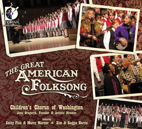 Joan Gregoryk - Great American Folksong Music CD