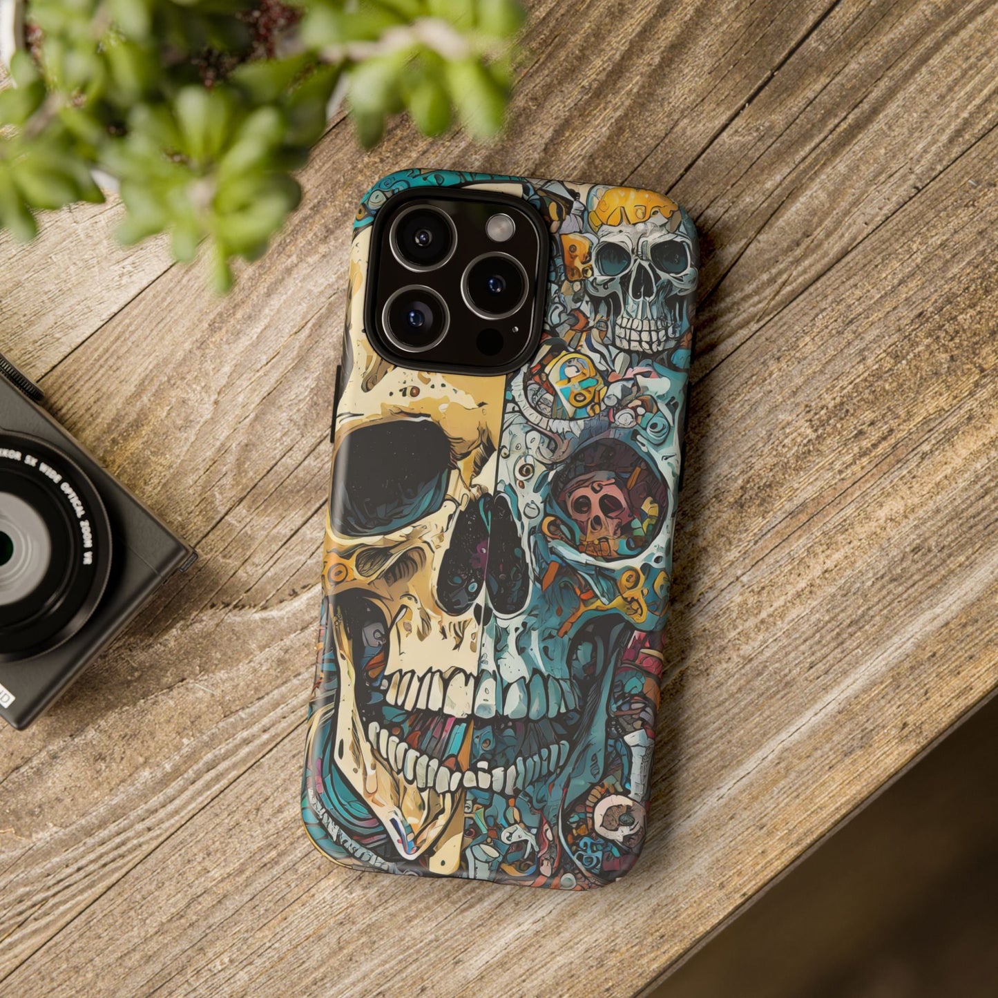 Iconic Skulls Tough Phone Case