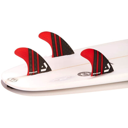 DORSAL Surfboard Fins Thruster 3 Set FCS Compatible
