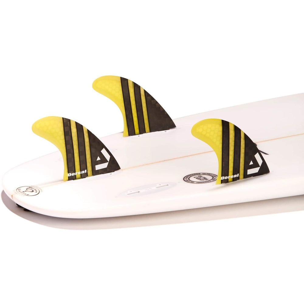 DORSAL Surfboard Fins Thruster 3 Set FCS Compatible