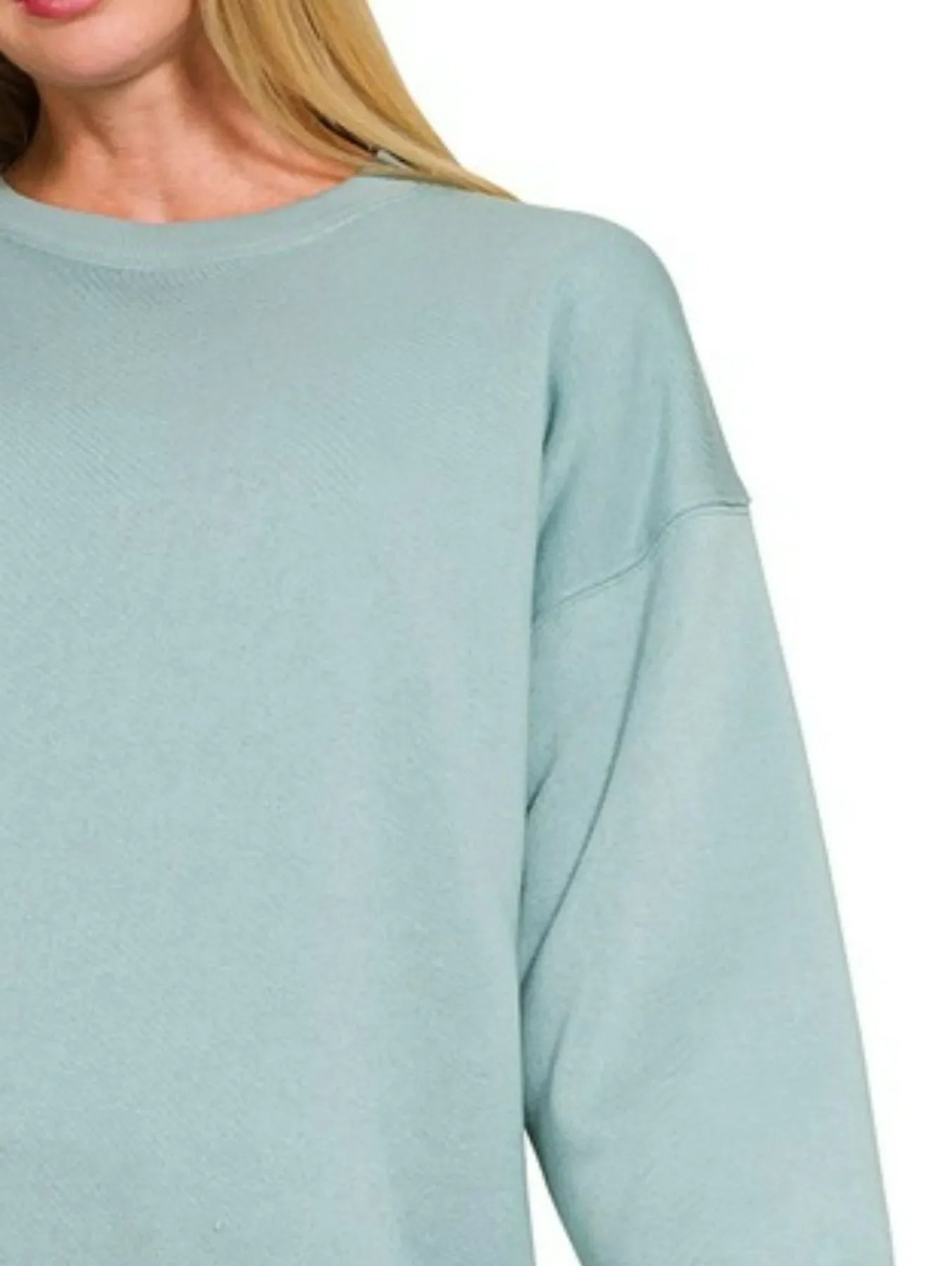 Fleece Round Neck Sweatshirts