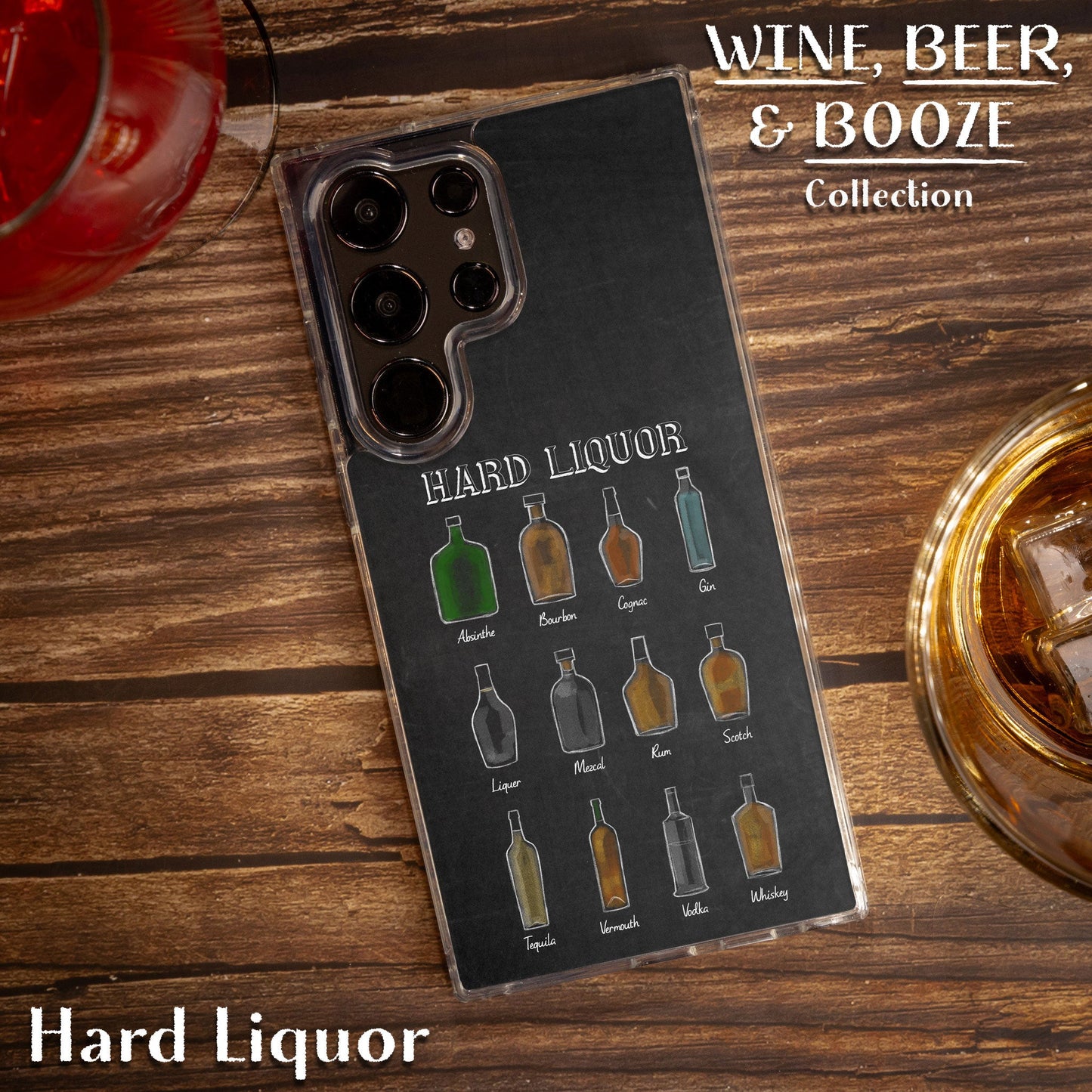Wine, Beer, & Booze HD Samsung Galaxy S23 Phone Case