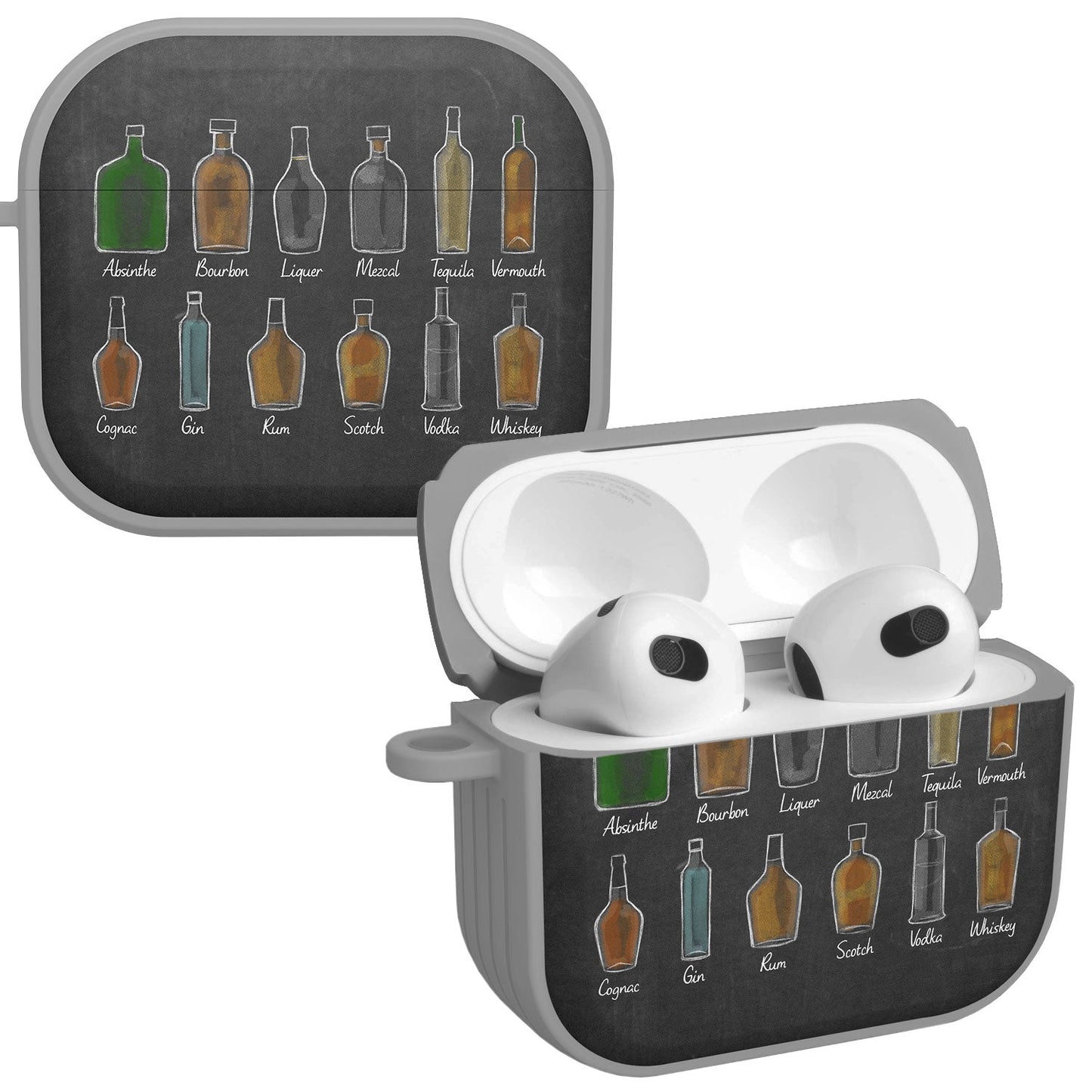 Wine, Beer, & Booze HDX Apple AirPods Gen 3 Case Cover