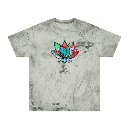 Unisex Lotus Bloom Industrial Dye Premium T-Shirt