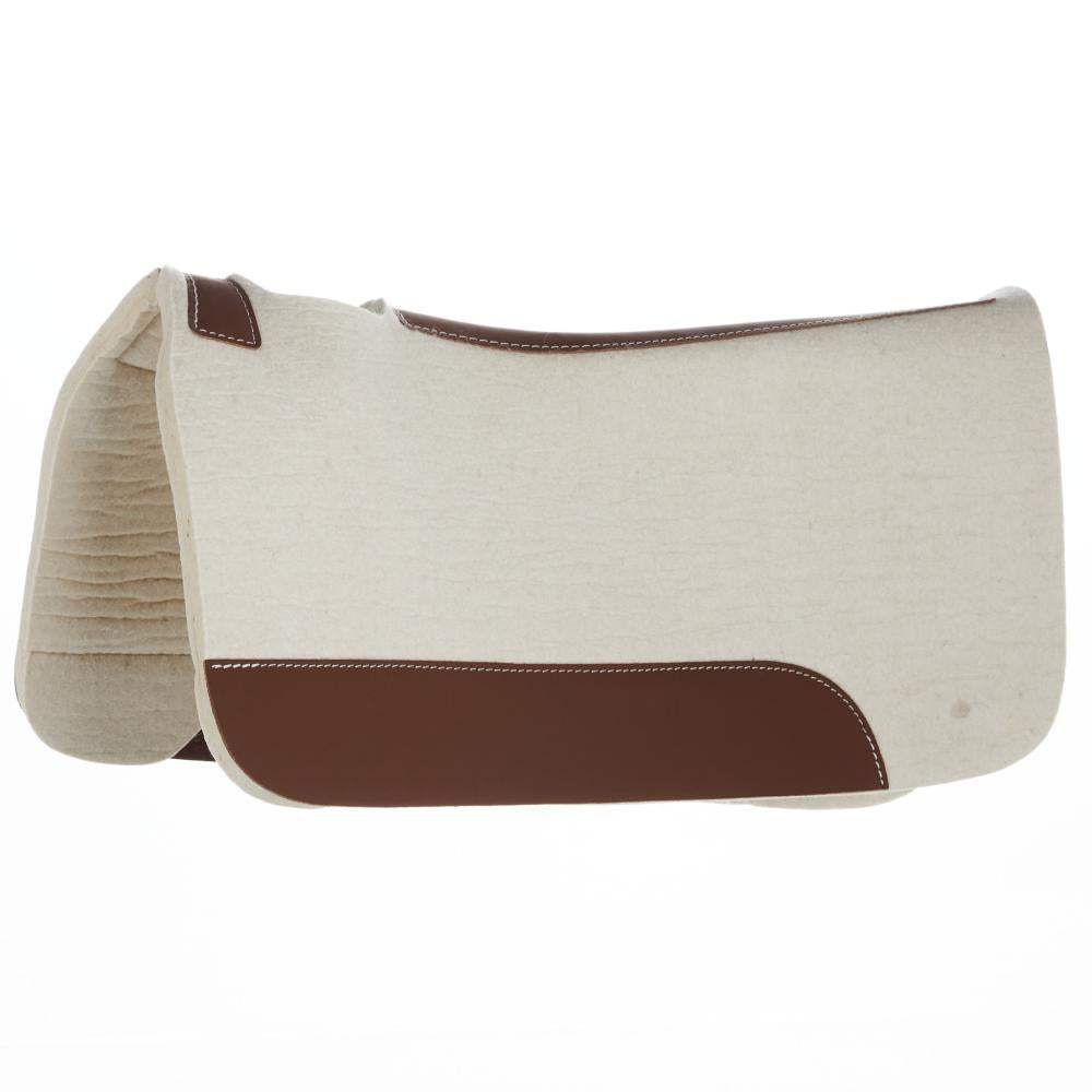 Natural 3 4in 31x30 Felt Roper Saddle Pad