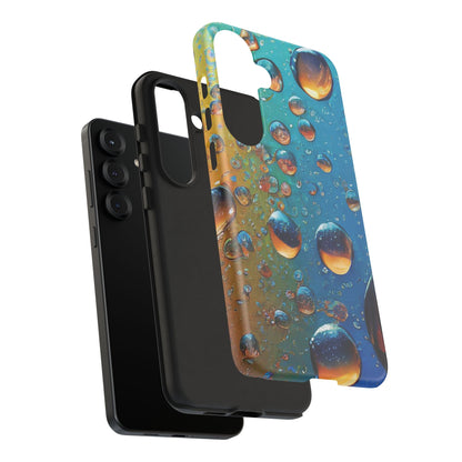 Colorful Water Droplets Tough Phone Case