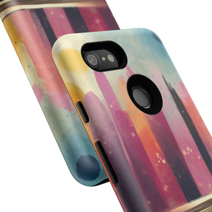 City Skyline Vibrant Tough Phone Case