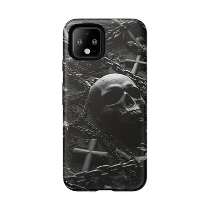 Gothic Skull Tough Phone Case