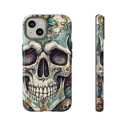 Abstract Skull Tough Phone Case