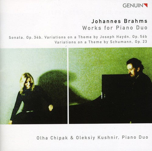 J. BRAHMS - Works for Piano Duo Music CD