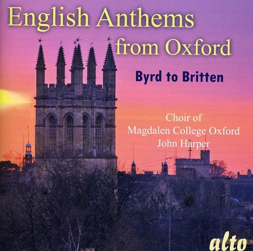 Magdalen College Choir - English Anthems from Oxford Music CD