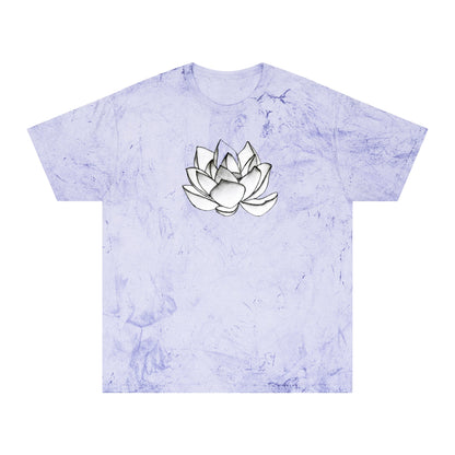Lotus Flower Sketch Industrial Dye Premium T-Shirt