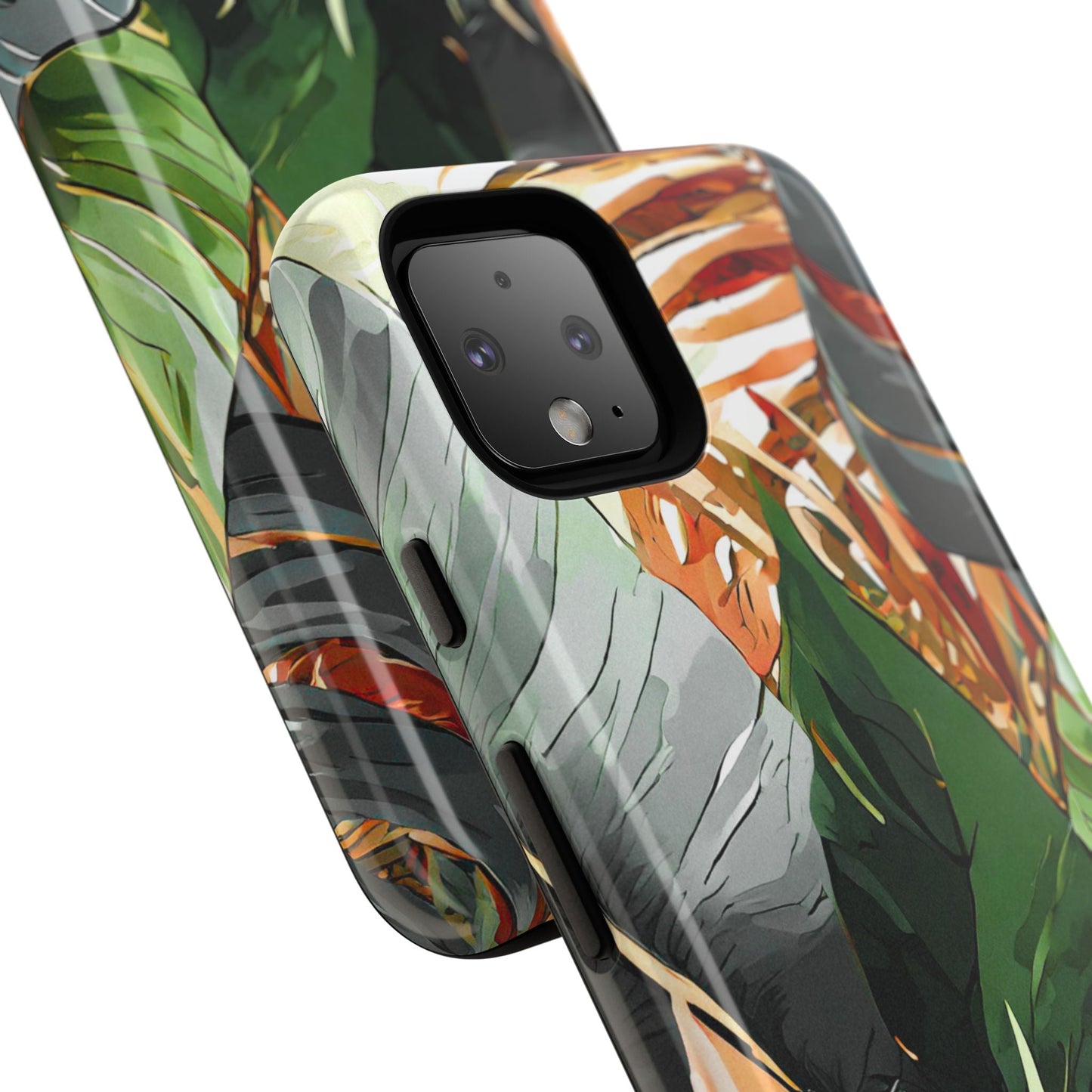 Tropical Leaf Tough Phone Case