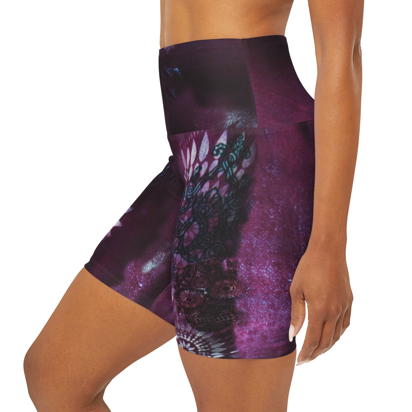 After Hours High Waisted Yoga Shorts