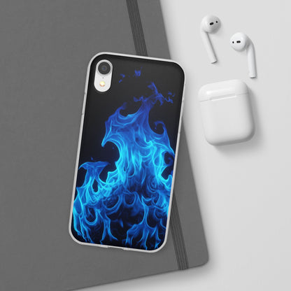 Blue Flame Flexi Phone Case