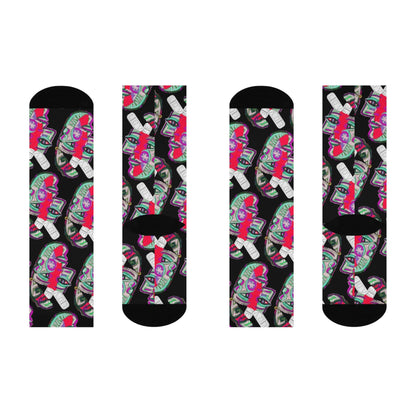 LOVE PILL Cushioned Crew Socks Nubian Night