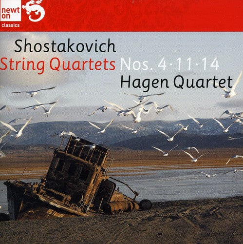 D. SHOSTAKOVICH - String Quartets 4 11 & 14 [CD]