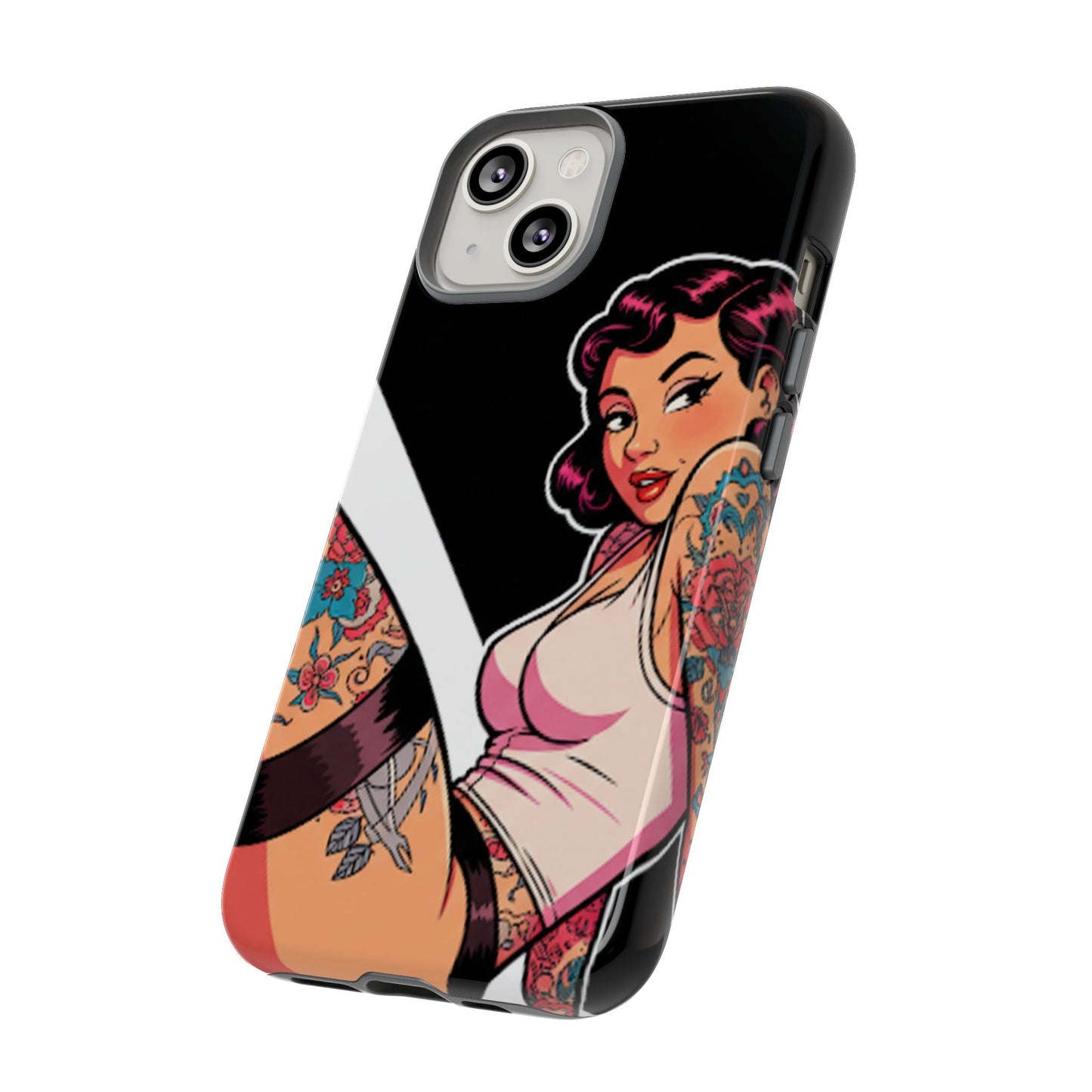 Vintage Tattoo Beauty Tough Phone Case