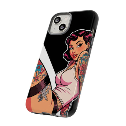 Vintage Tattoo Beauty Tough Phone Case