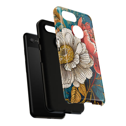 Artistic Floral Tough Phone Case