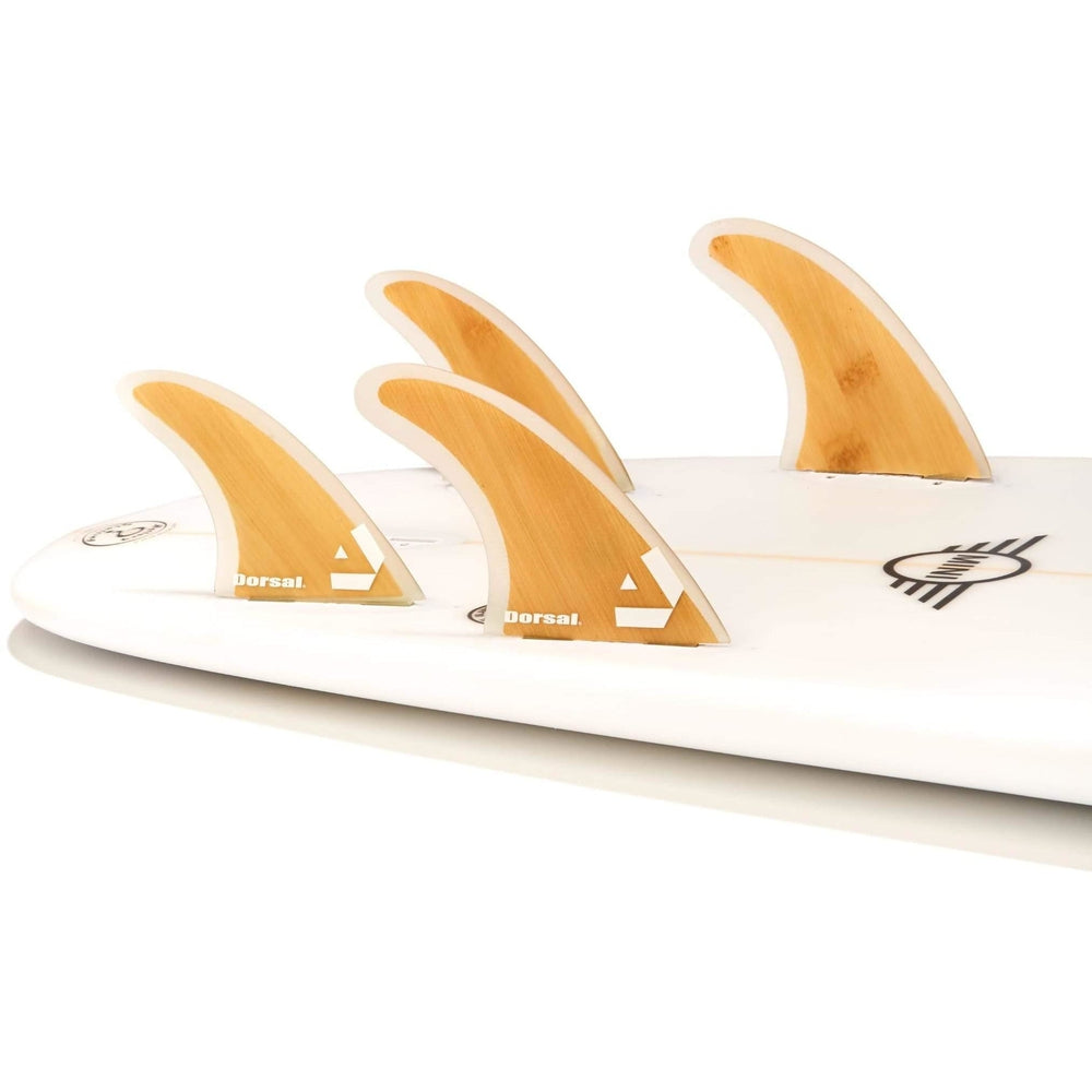 DORSAL Surfboard Fins Quad 4 Set FCS Compatible