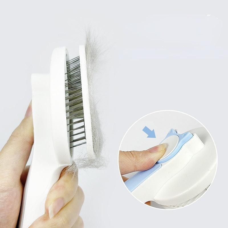 Self Cleaning Pet Grooming  Slicker Brush