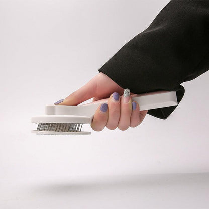 Self Cleaning Pet Grooming  Slicker Brush
