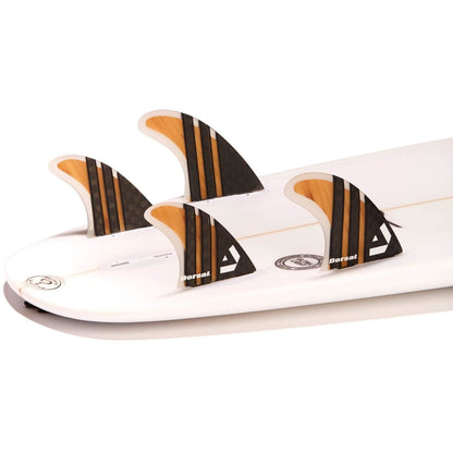 DORSAL Surfboard Fins Quad 4 Set FCS Compatible