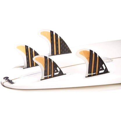 DORSAL Surfboard Fins Quad 4 Set Future Compatible