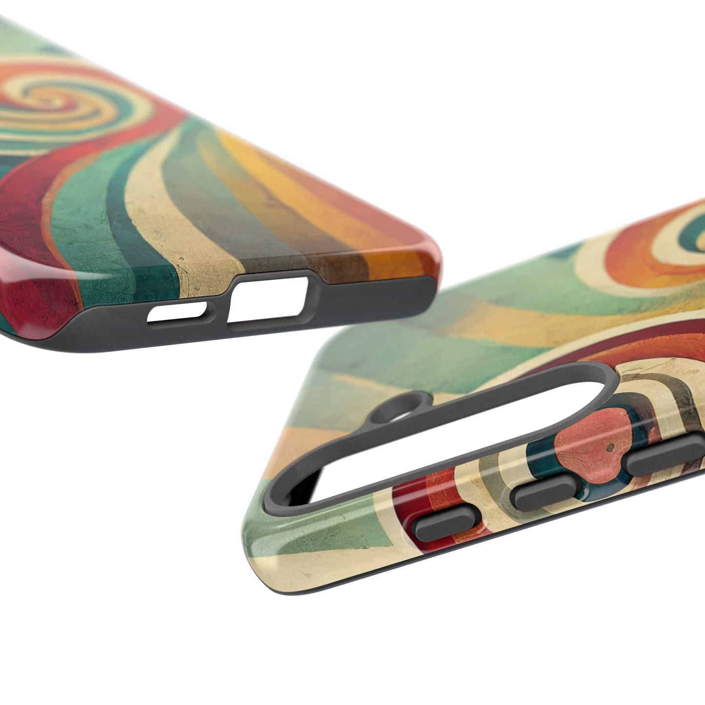 Colorful Swirl Tough Phone Case