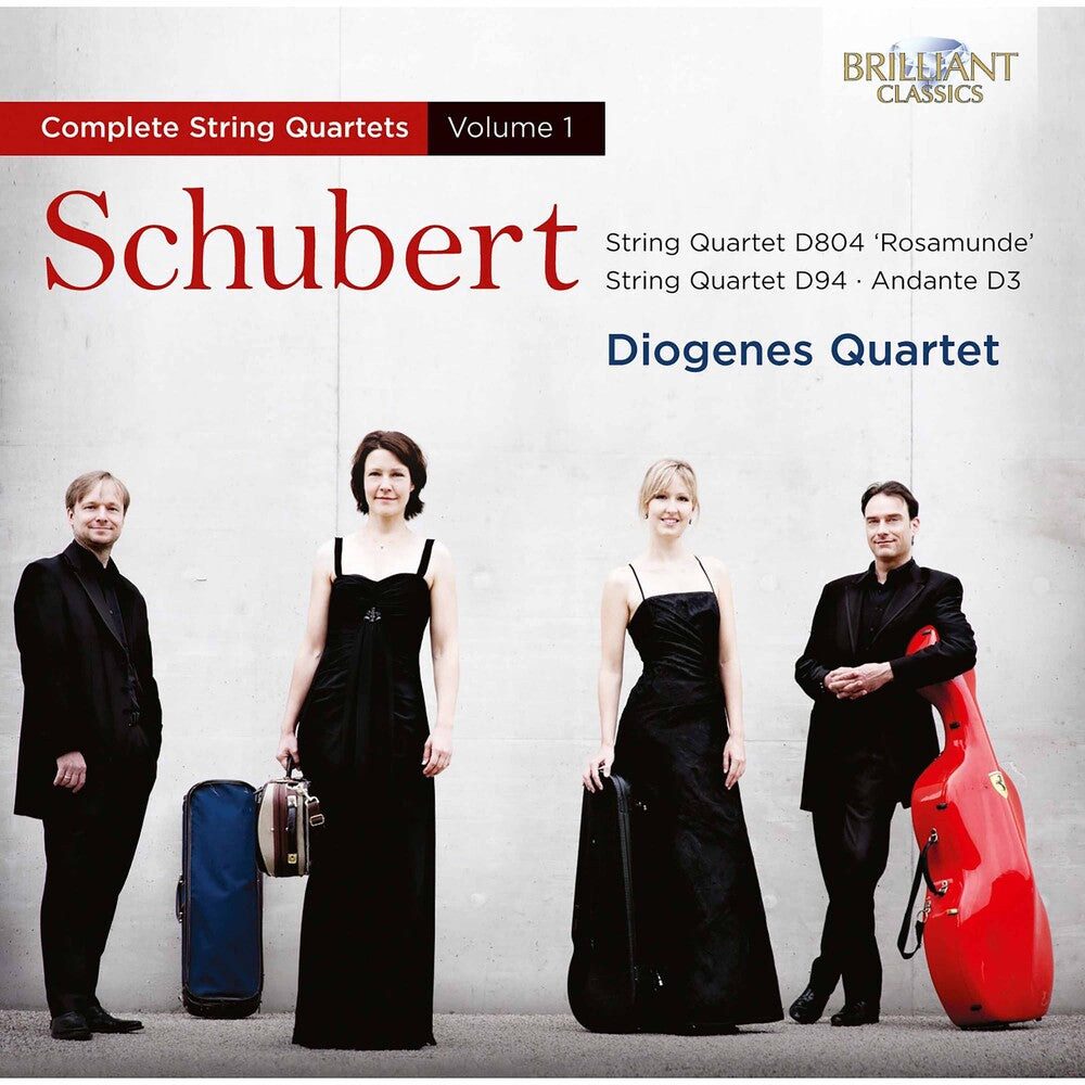 Schubert / Diogenes Quartet - Complete String Quartets 1 [CD]