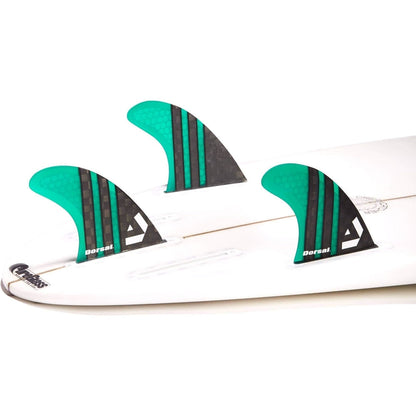 DORSAL Surfboard Fins Thruster 3 Set Future Compatible