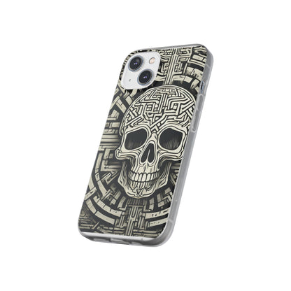 Gothic Skull Maze Flexi Case