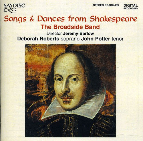 Broadside Band / Roberts / Potter - Songs & Dances From Shakespeare - Music CD