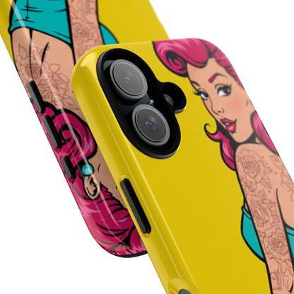 Bite Me Beauty Tough Phone Case