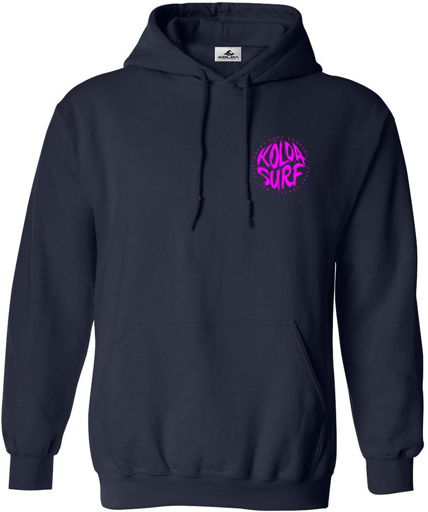 Koloa Brush Logo Tall Hoodie