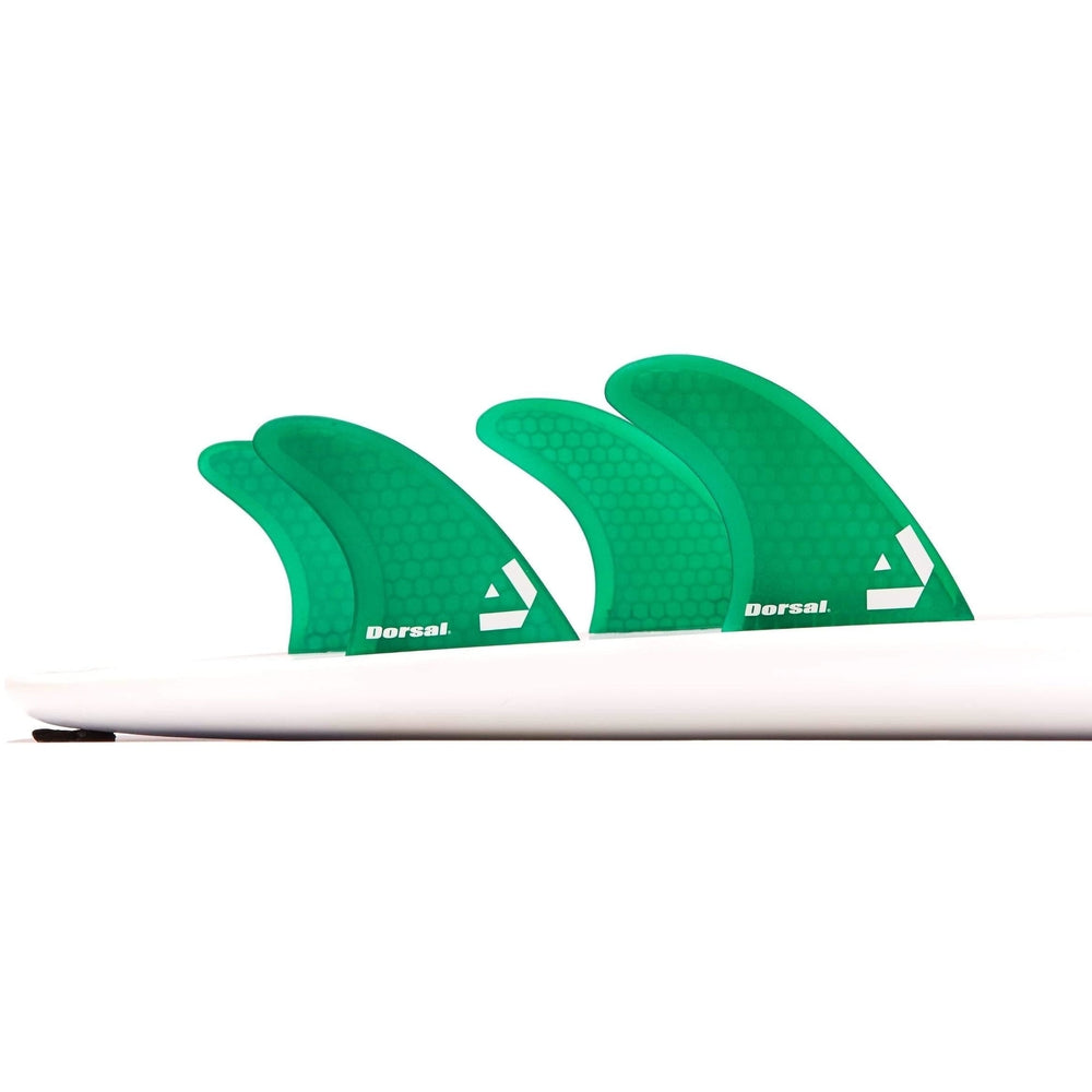 DORSAL Surfboard Fins Quad 4 Set FCS Compatible