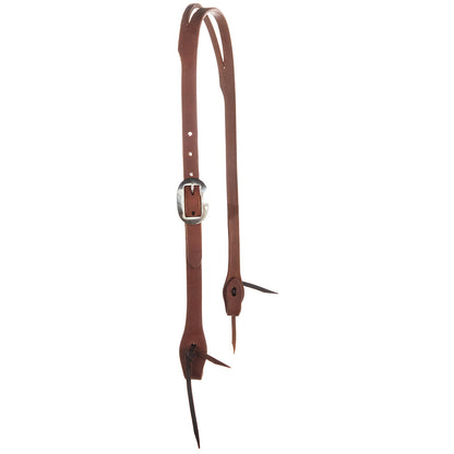 Heavy Oil Harness Leather 3 4 Slit Ear Headstall