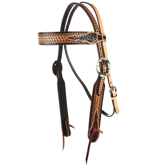 Basket Stamp Ranger Browband Headstall